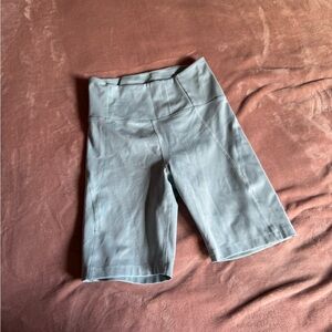 Baby Blue Girlfriend Collective Biker Shorts